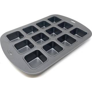 Norpro Nonstick 12-Cavity Linking Brownie Muffin Cupcake Cake Pan Squares