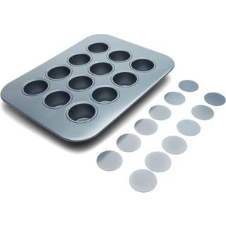 Fox Run Mini Cheesecake Pan med aftagelige bundbund ikke-stick 10,5 x 14 x 1,5 tommer