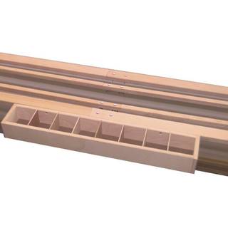 Frank A. Edmunds Lyserød latch-hook tæppe-ramme - Gulvstående 30x45x17 tommer, med garnopbevaring, skridsikker, fremstillet i USA