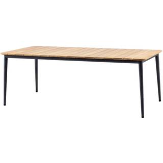 Cane-line Core spisebord Lava grey/teak 210 x 90 cm