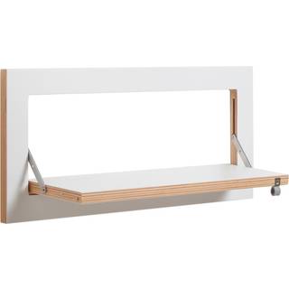 Ambivalenz - Fläpps Hylde - 60 x 27 cm - Hvid