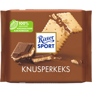 Ritter Sport Sprøde Kiks 100 g.