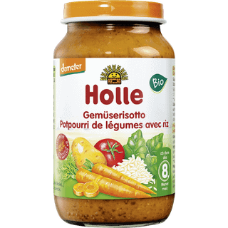 Holle Grøntsagsrisotto fra 8. måned 63.41 DKK/1 kg (6 x 220.0g)