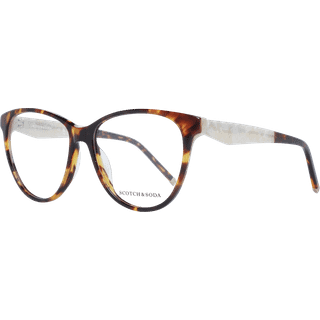 Scotch & Soda 3018 104 54 Briller Mænd Tortoiseshell - Dark Tortoise On White Marble - 54mm