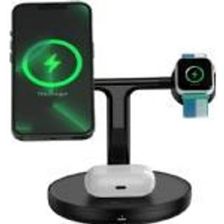 Baseus Magnetic Charging Bracket Swan 3 in 1 20W (black)
