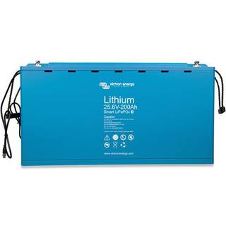 Fritidsbatteri / forbrugsbatteri Victron Smart LiFePO4, litium, 24 V, 200 Ah, 237 x 650 x 163 mm