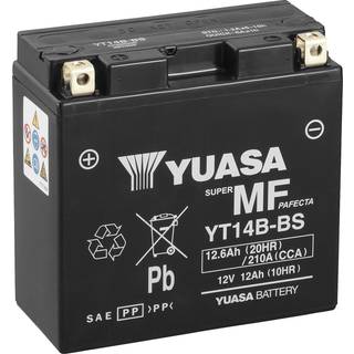 Yuasa YT4B-BS 12V AGM Batteri til Motorcykel