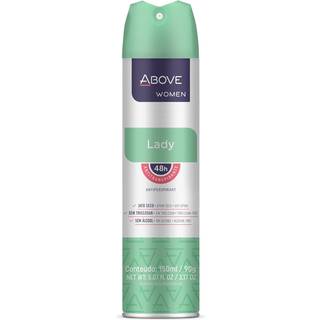 Ovenfor dame - 48 timers antiperspirant deodorant - t?r spray til kvinder - noter af verbena hindb?r og granat?ble - beskytter mod sved og kropsl