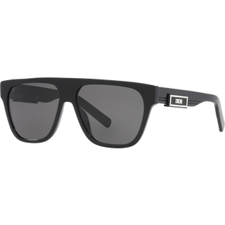 Dior Eyewear DiorB23 S3I browline sunglasses - black - One Size