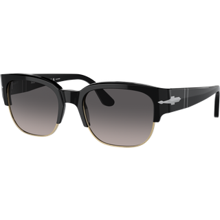 Persol Unisex PO3319S TOM 95/M3 Solbriller Acetat Sort Grå Pillow Polariseret Skygge