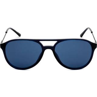 Calvin Klein Mand CK20702S 410 Solbriller Acetat Blå Blå Pilot Normal