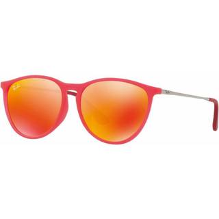 Ray-Ban Børn RJ9060SF Junior Erika Asian Fit 70096Q 52 Solbriller Børn Rød - Red - 52mm