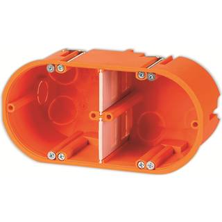 F-tronic Forfradåse 2-modul for hulstr. 68 mm