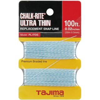 Tajima-udskiftning Snap-line-0,5 mm x 100 ft Kridt-ritt-flettet streng til ultratynde og pr?cise markeringer-PL-ITOS