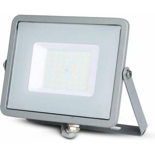V-Tac 50W LED projektør - Samsung LED chip, arbejdslampe, udendørs - Dæmpbar : Ikke dæmpbar, Farve på hus : Hvid, Kulør : Neutral