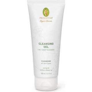 Primavera Ansigtspleje Udrensning Cleansing Gel 2 in 1 Deep Cleanse 100 ml (1.620,00 kr / 1 l) - 100 ml