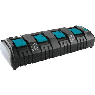 Makita ladestation DC18SF, plads til 4 batterier 196426-3