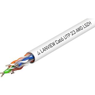 Lanview CAT6 U-UTP hvid pr.m.