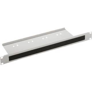LK Kabel gnf plade 19" 1he med børster lg