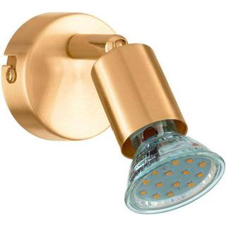EGLO BUZZ LED spot, børstet messing