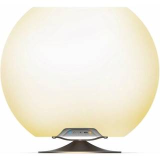 Sphere LED lampe m/højtaler & drinks køler, messing
