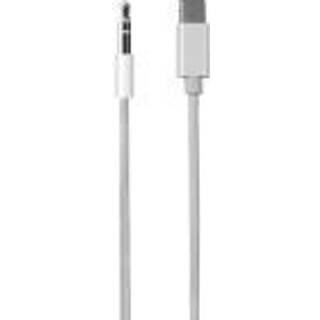Vivanco lydadapterkabel 1 meter - hvid (På lager i varehus)