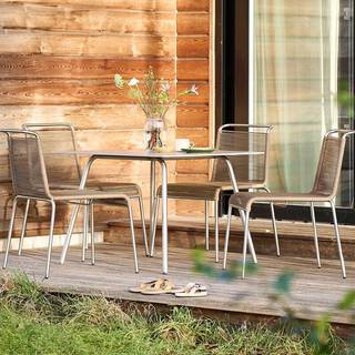 FDB Møbler M21 Teglgaard havebord - 90 x 90 cm