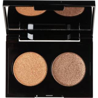 Korres Make-up Øjne Volcanic Minerals Velvet dobbelt øjenskyggepalette 28 Golden Amber 3 g () - 3 g