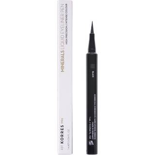Korres Make-up Øjne Flydende eyeliner 01 Sort 1 ml () - 1 ml