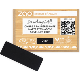 ZAO øjenskygge nr. 206 - Black