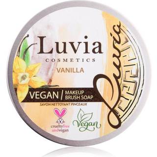 Luvia Cosmetics Brush Soap Rensesæbe Til kosmetikbørster Aroma Vanilla 100 g - 100 g