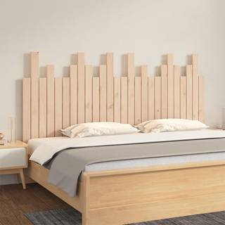 sengegavl 166x3x80 cm massivt fyrretræ