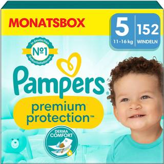 Pampers Premium Protection bleer str. 5 (11-16 kg) månedsboks