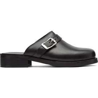 Our Legacy Camion leather mules - black - EU 43