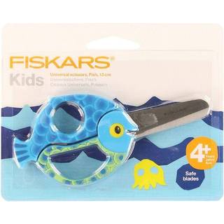 Fiskars børnesaks 13cm med fisk motiv