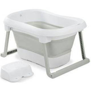 Hauck Wash N Fold Badekar L, White/Sage