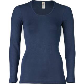 Engel Women's Unterhemd L/S Merino undertøj Damer størrelse 34/36 farve blå