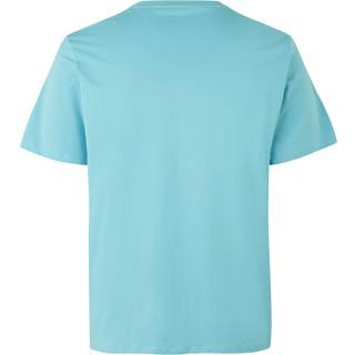 ID 0552 T-shirt økologisk Støvet Aqua XL