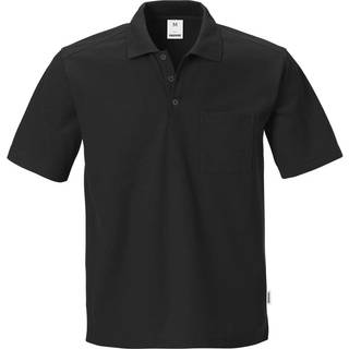 Fristads 127688 Heavy Poloshirt 7392 Sort 4XL