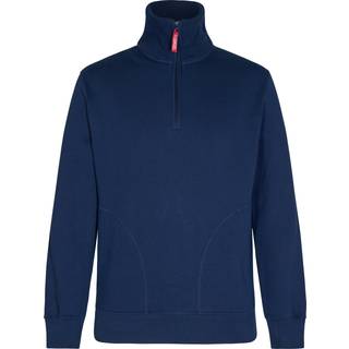 ENGEL Extend sweatshirt med høj krave Blue Ink 8014-136 S