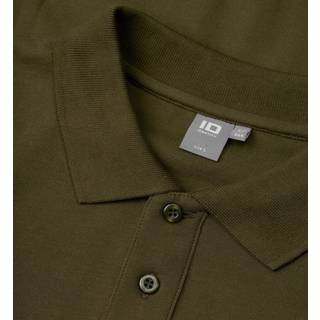 ID 0525 Poloshirt stretch Oliven L