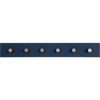 Moud Home COLOR Træ Knagerække - 70 cm - Mørk Blå