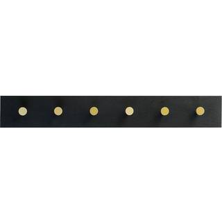 Moud Home OAK Egetræ Knagerække - 70 cm - Sort