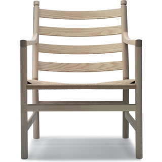 Carl Hansen - CH44 Ek Tvålad / Snöre Natur - Lænestole - Hans J. Wegner - Træ farvet - Naturmateriale/Træ