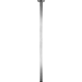Bordben 90 cm. 24x24 mm. - stål