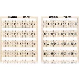 Wago Opmærkning wmb v. 1-50 (2x)