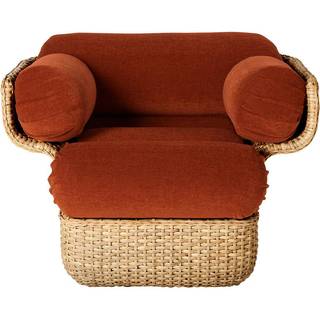 Gubi Basket Loungestol Rotting / - Lænestole Velour Belsuede Sp Fr 133 - 10111614