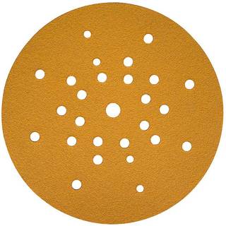 MIRKA Sliberondel velcro, giraf 225mm GOLD 25 stk - K80