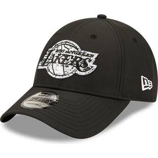 New Era LA Lakers Essential Outline Black 9FORTY Cap newera adult unisex Black newera adult unisex Black newera adult unisex Black newera adult unisex - Osfm