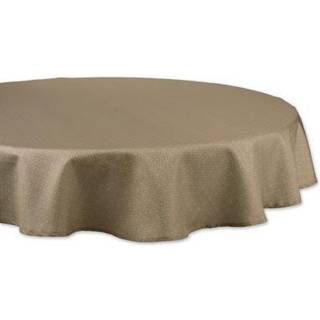 DII Stone Tonal Gitter Print Outdoor Tabline 60 Round